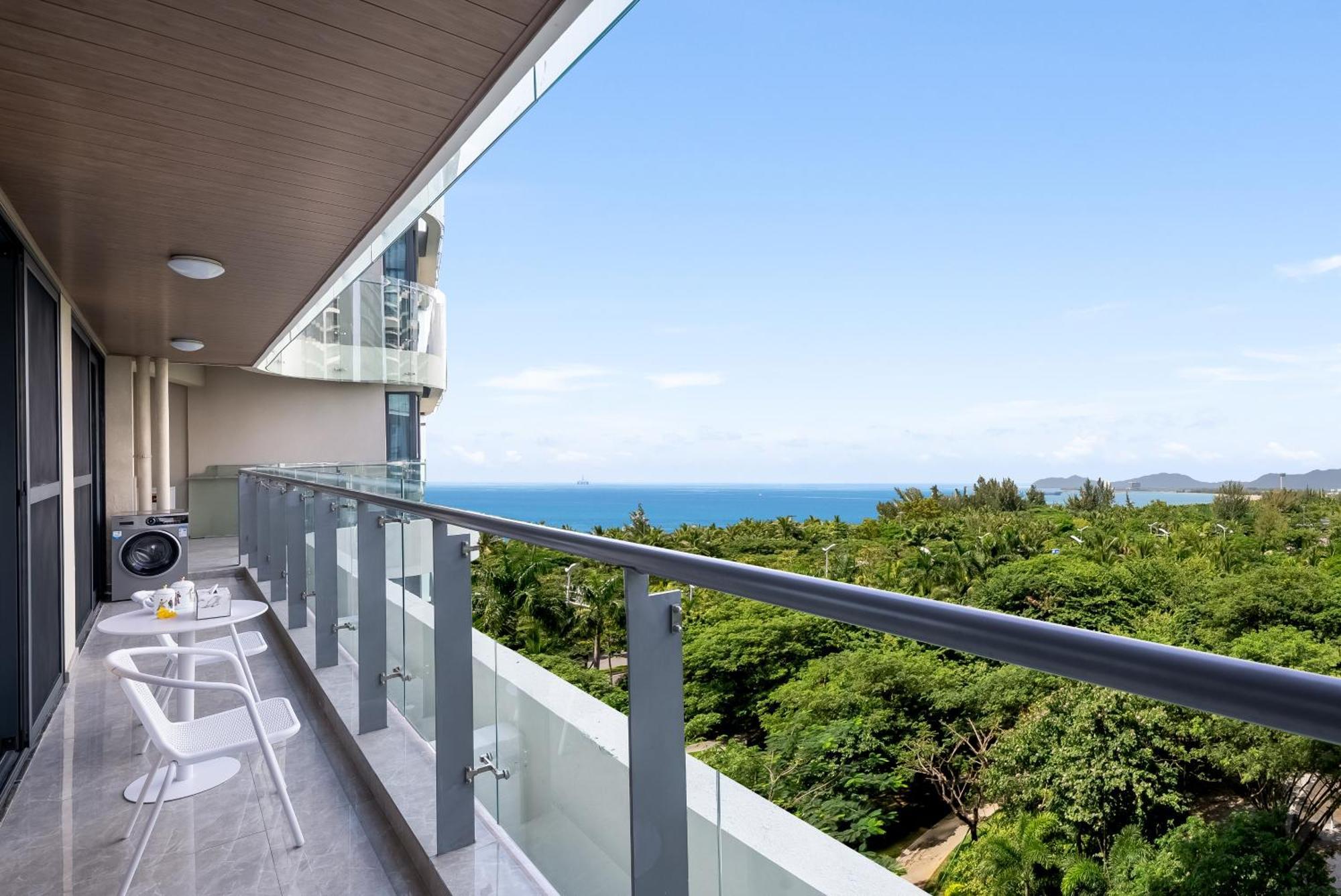Puhai Sea View Apt By Hailan Tour At Sanya Yazhou Bay#Only 100 Meters To Beach And Sea Swimming Area Exterior photo
