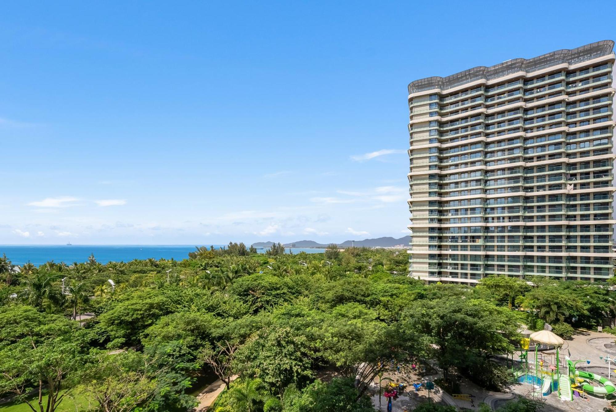 Puhai Sea View Apt By Hailan Tour At Sanya Yazhou Bay#Only 100 Meters To Beach And Sea Swimming Area Exterior photo