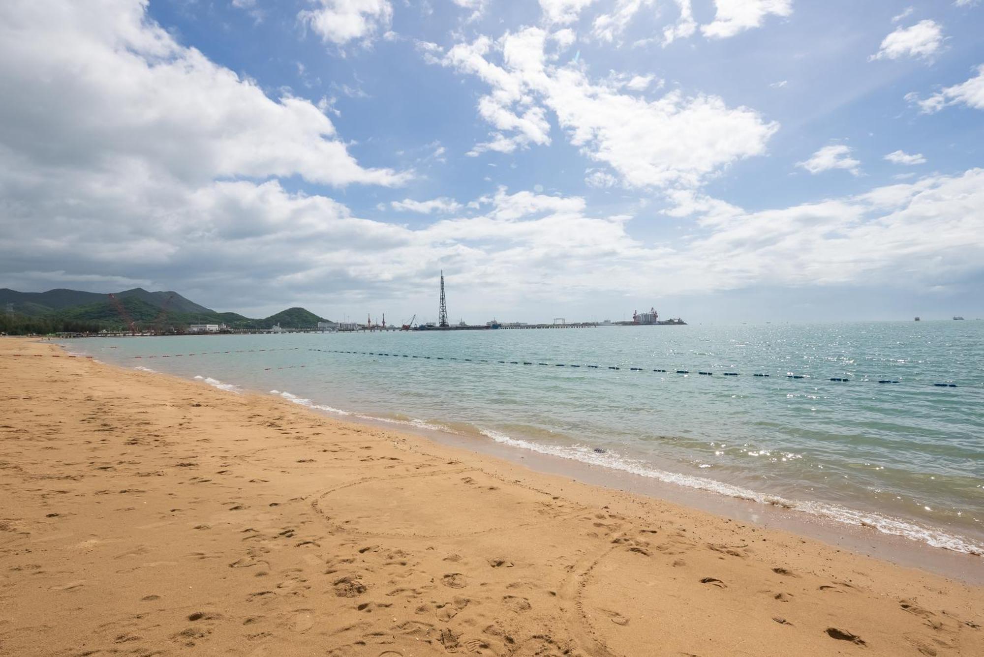 Puhai Sea View Apt By Hailan Tour At Sanya Yazhou Bay#Only 100 Meters To Beach And Sea Swimming Area Exterior photo